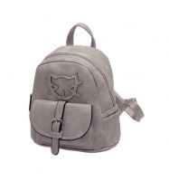 Lovely Cats Gray Toddler Backpack Kindergarten Bag Travel Kids Backpacks Purse