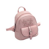 Lovely Cats Pink Toddler Backpack Kindergarten Bag Travel Kids Backpacks Purse